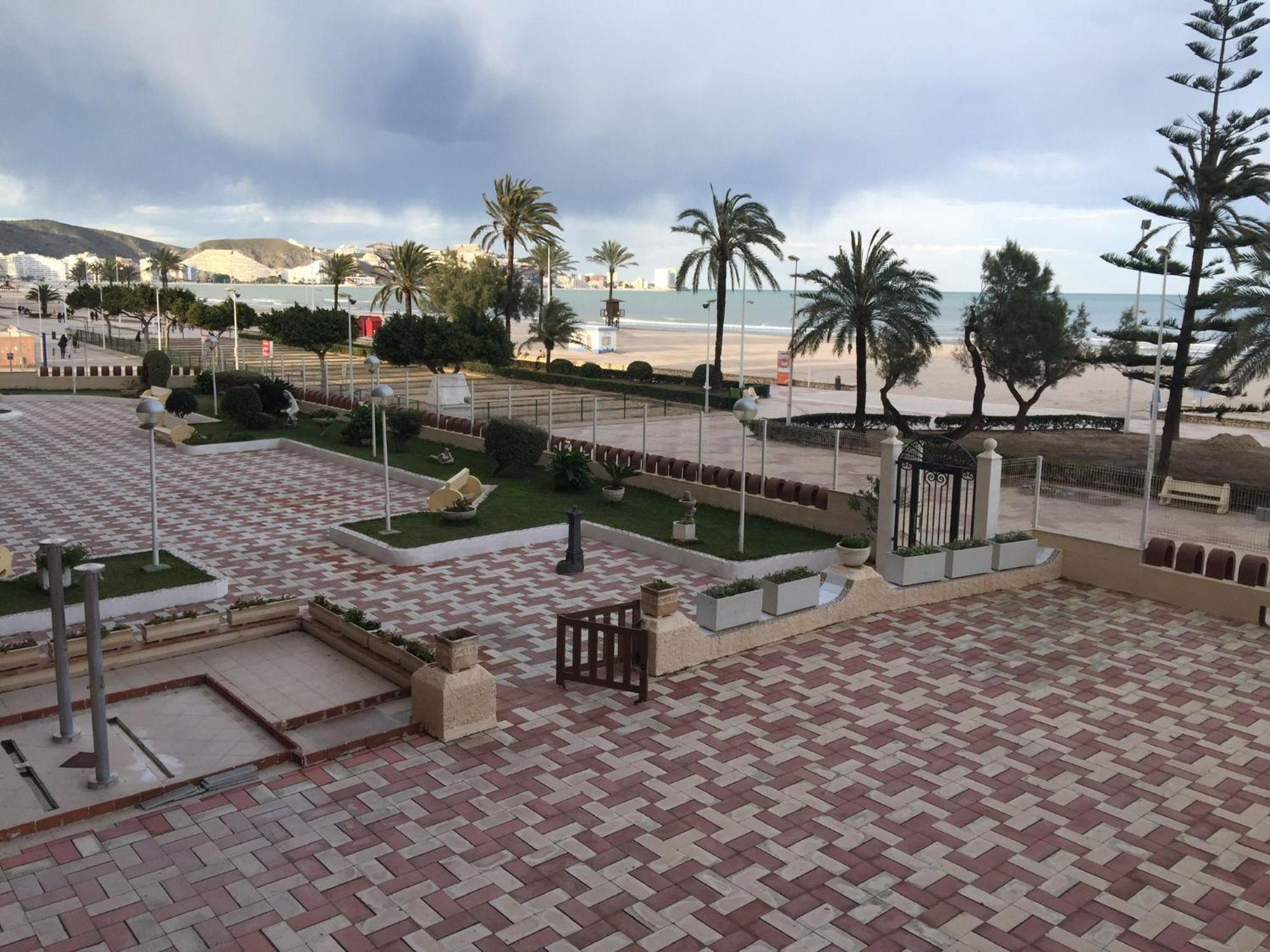 Apartamento Arensol En Primera Linea De Playa Cullera Exterior foto