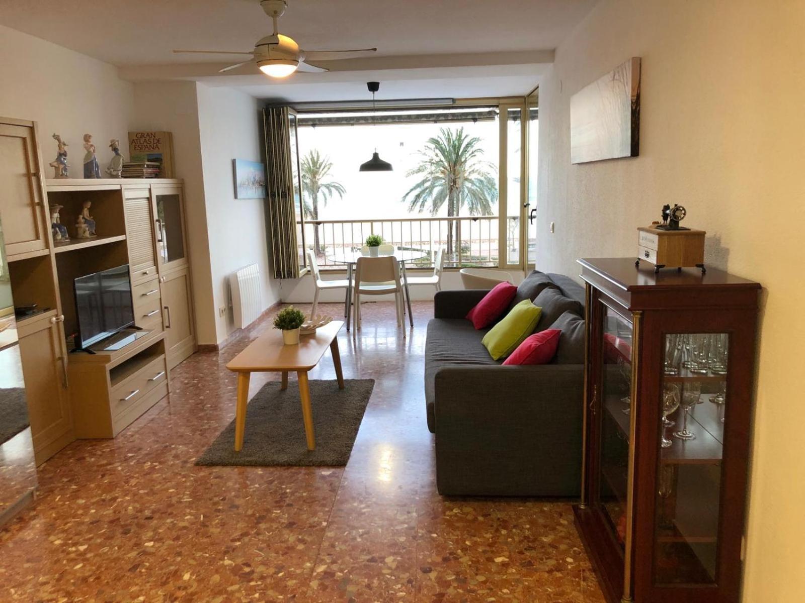 Apartamento Arensol En Primera Linea De Playa Cullera Exterior foto